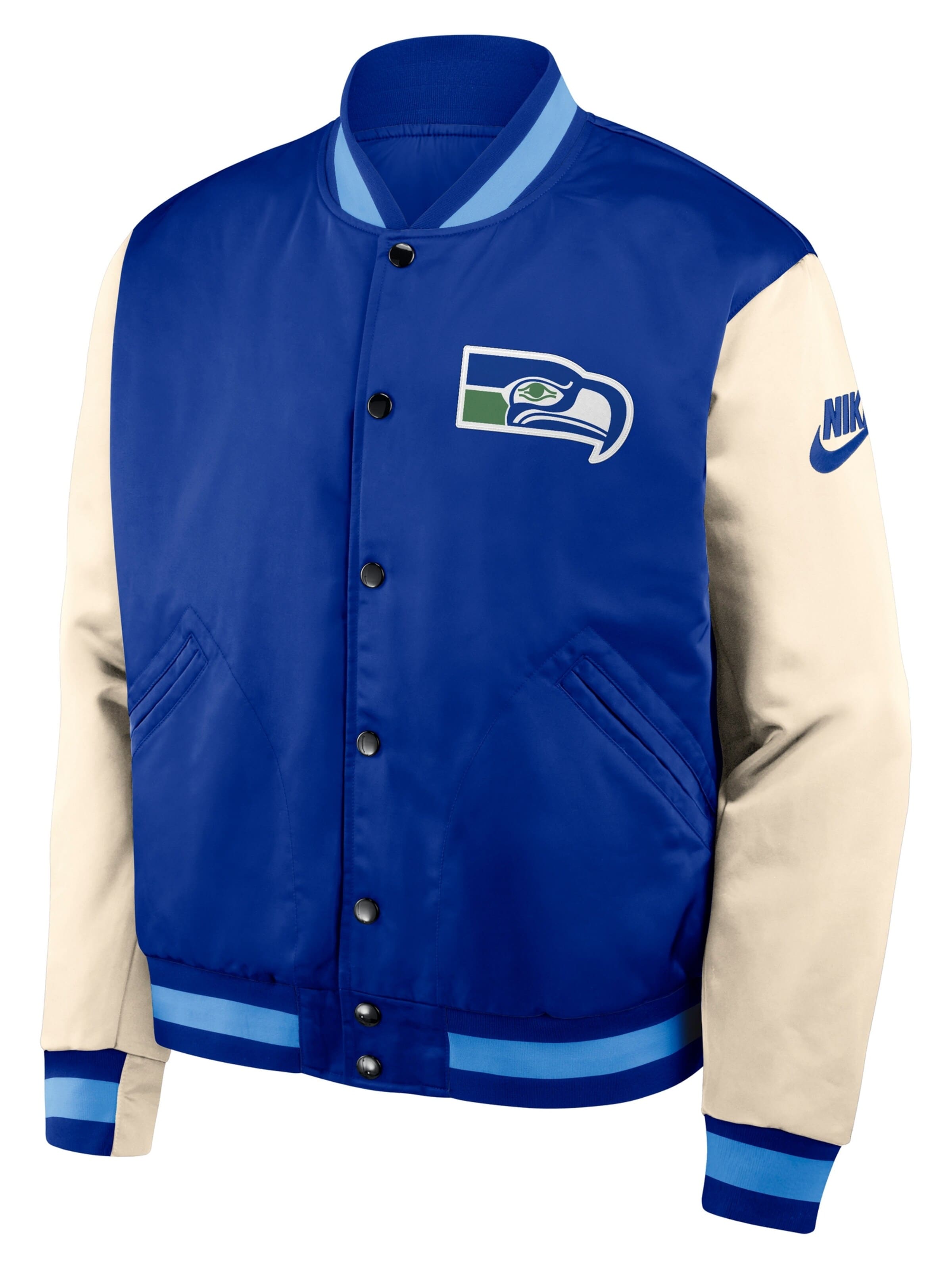 NIKE Athletic Jacket 'Seattle Seahawks Nike Legacy NFL' in Blue: front