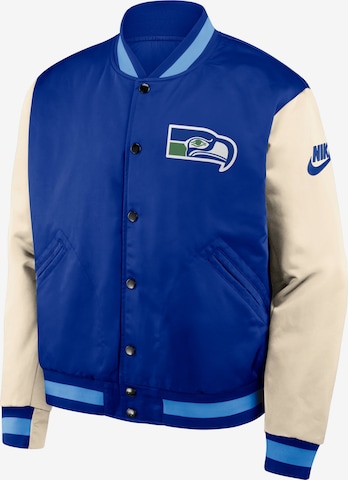 NIKE Athletic Jacket 'Seattle Seahawks Nike Legacy NFL' in Blue: front