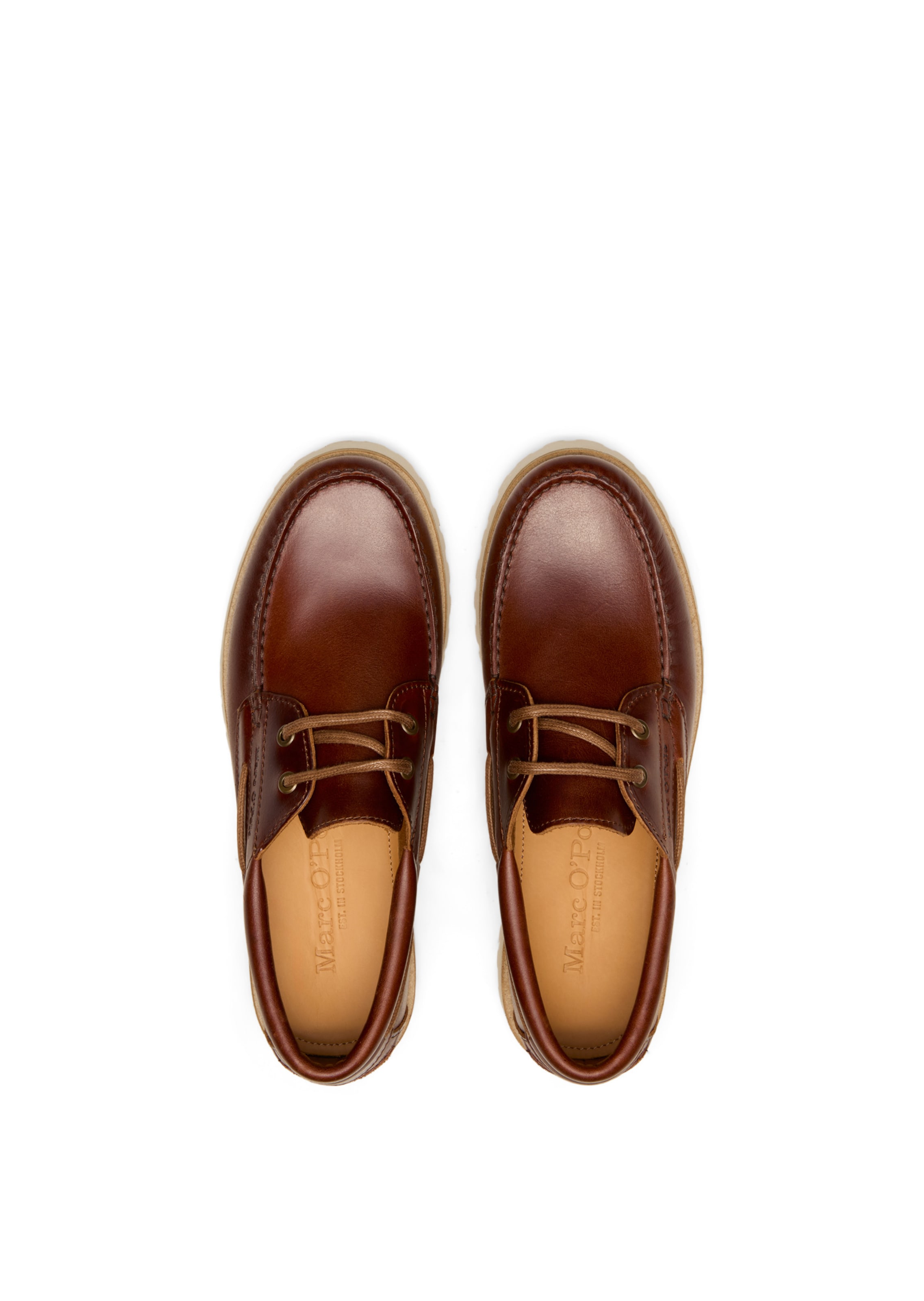 Marc O'Polo Schnürschuh 'Levi' in Braun