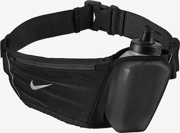 NIKE Hydration Fanny Pack 'Stride' in Black: front