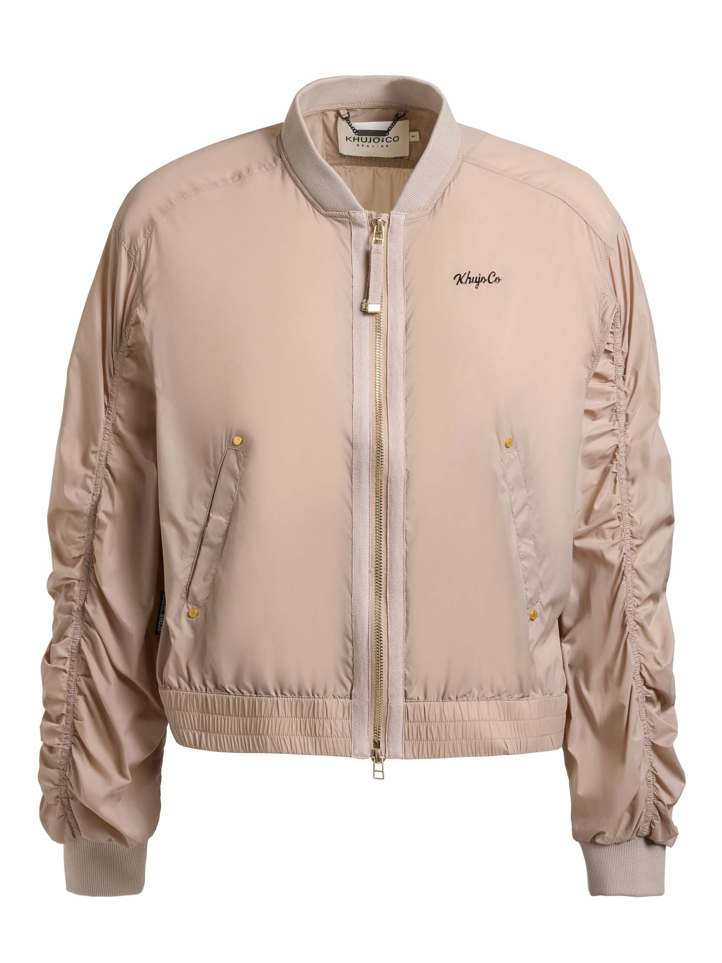 khujo Tussenjas 'Tuvay' in Beige: voorkant