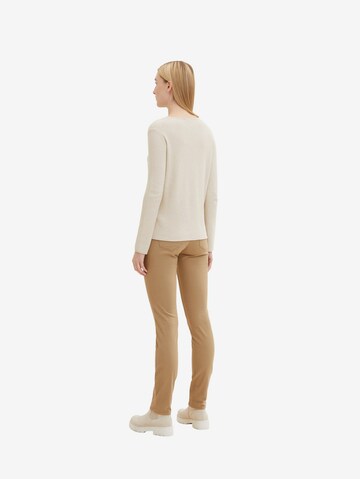 Pull-over TOM TAILOR en beige