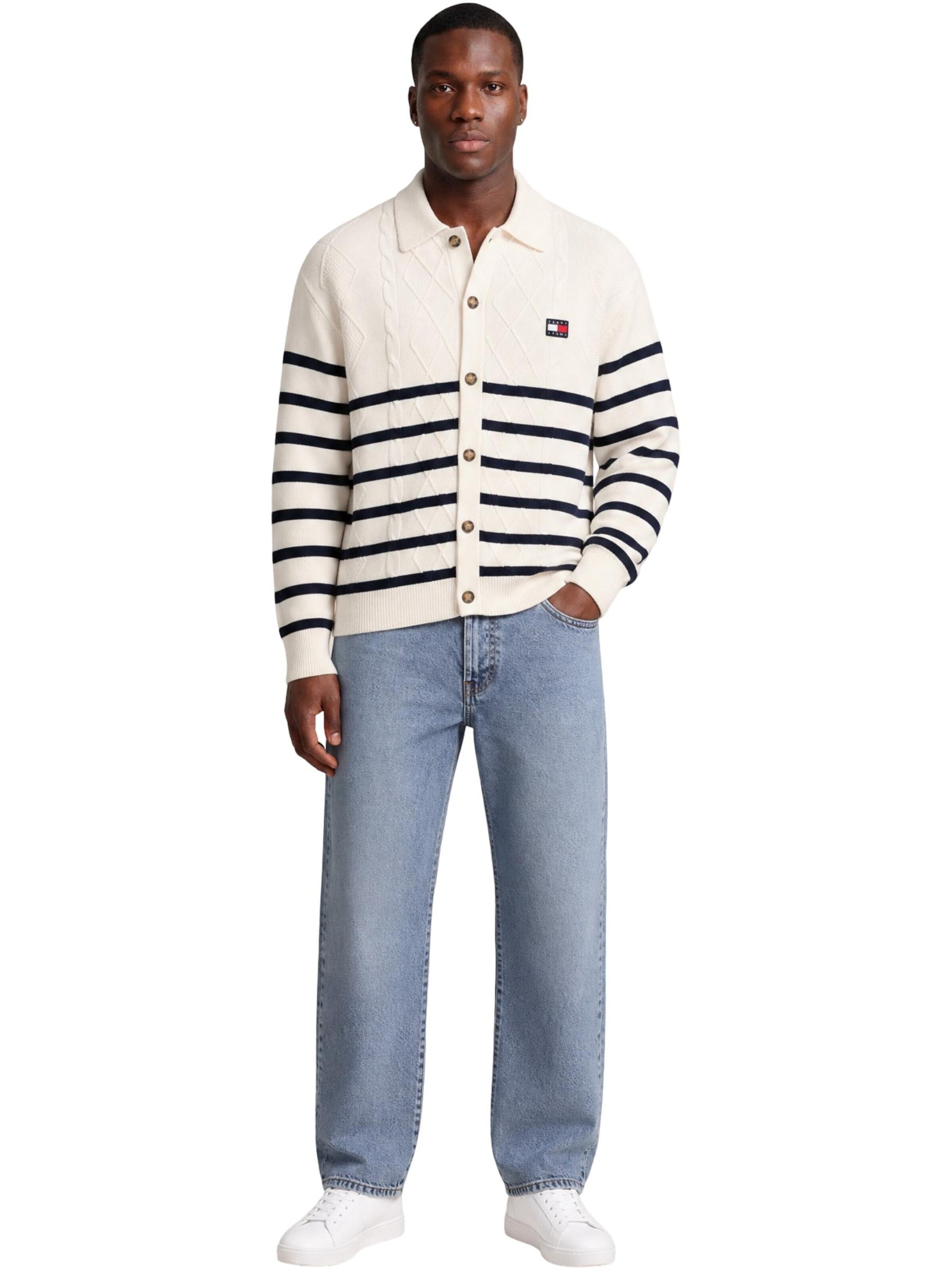 Tommy Jeans - Cárdigan 'DM0DM23210' en blanco
