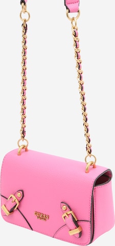 GUESS Skuldertaske i pink: forside