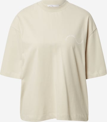 T-shirt Comfort Studio by Catwalk Junkie en beige : devant