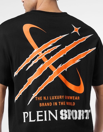 Plein Sport - Camiseta 'Scratch' en negro