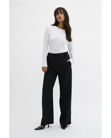 My Essential Wardrobe Loose fit Pleated Pants in Black