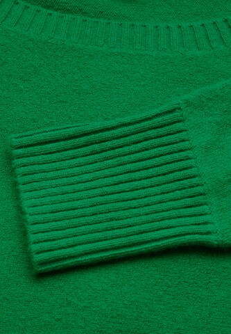 STREET ONE Pullover 'Dolman' in Grün