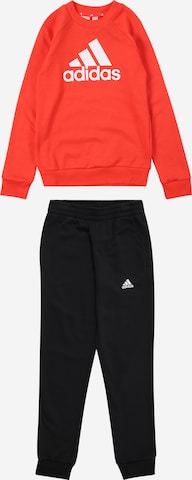 ADIDAS SPORTSWEAR Tracksuit 'Essentials' in Red: front