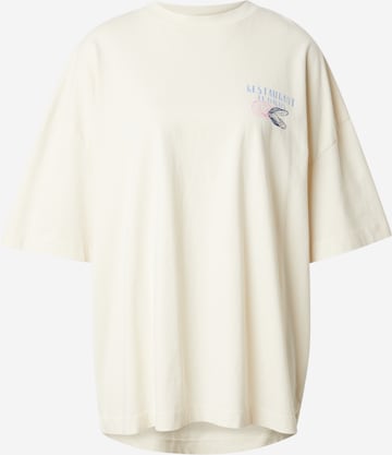 TOPSHOPŠiroka majica - bež boja: prednji dio