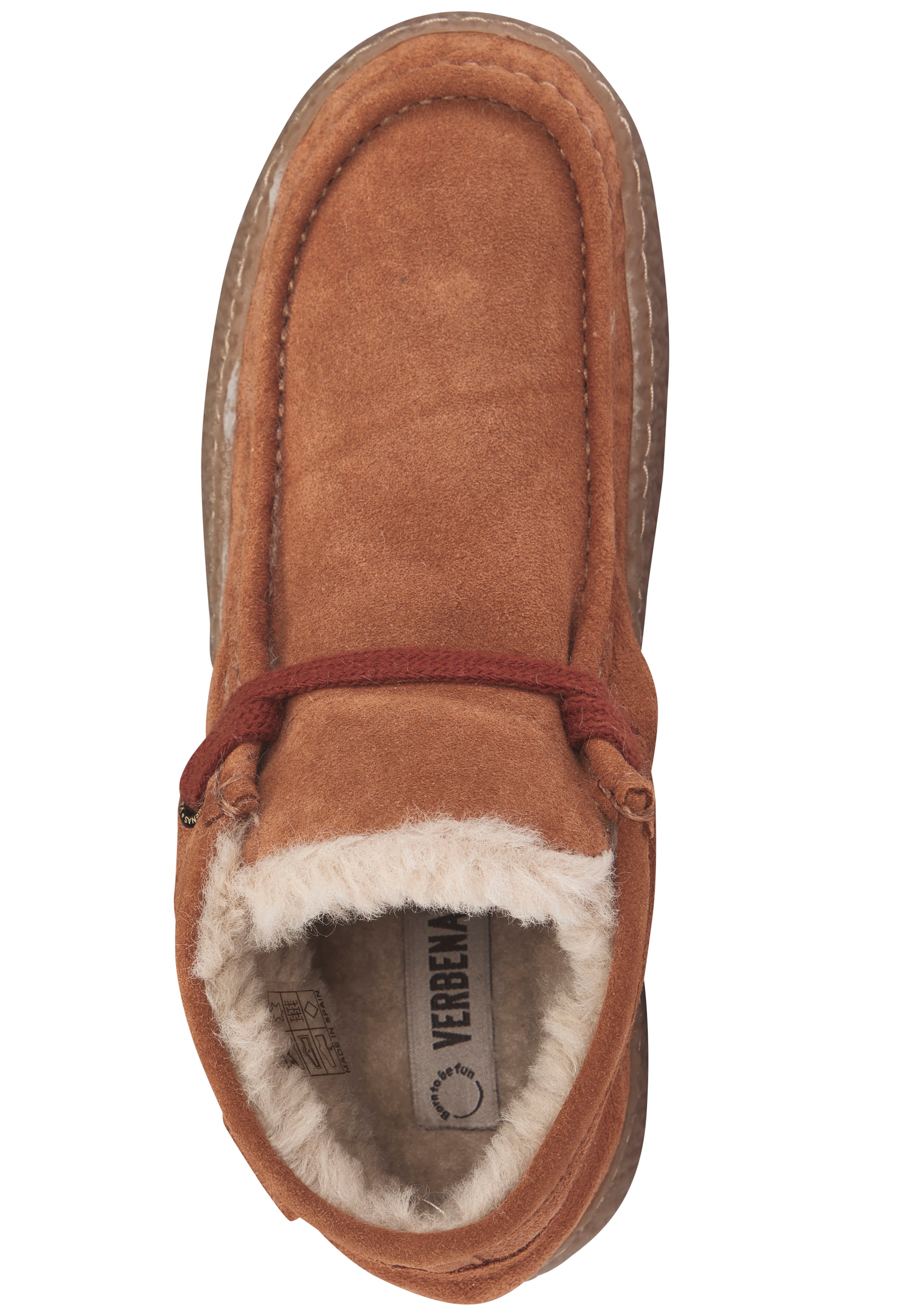 VERBENAS Schnürschuh in Braun