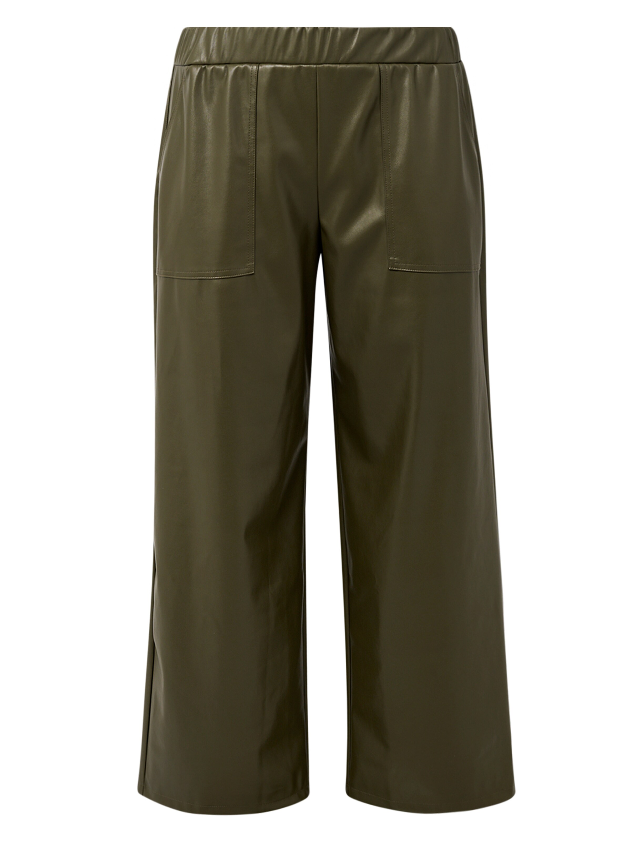 YOEK Regular Hose in Grün: Vorderseite