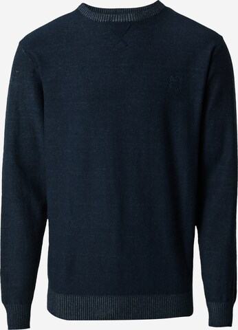 INDICODE JEANS Pullover 'Seashell' in Blau: predná strana