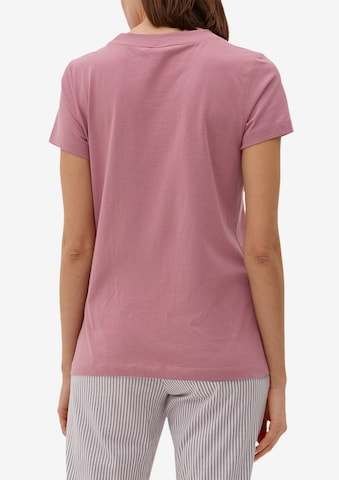 s.Oliver - Camiseta para dormir en rosa