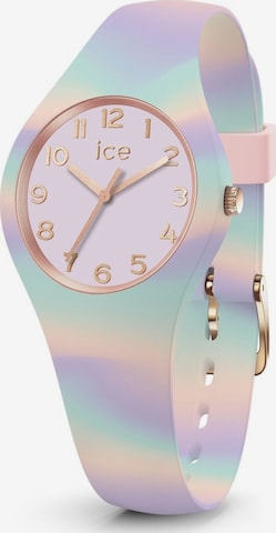 ICE WATCH Analoguhr 'Watch ICE tie and dye' in Lila: Vorderseite