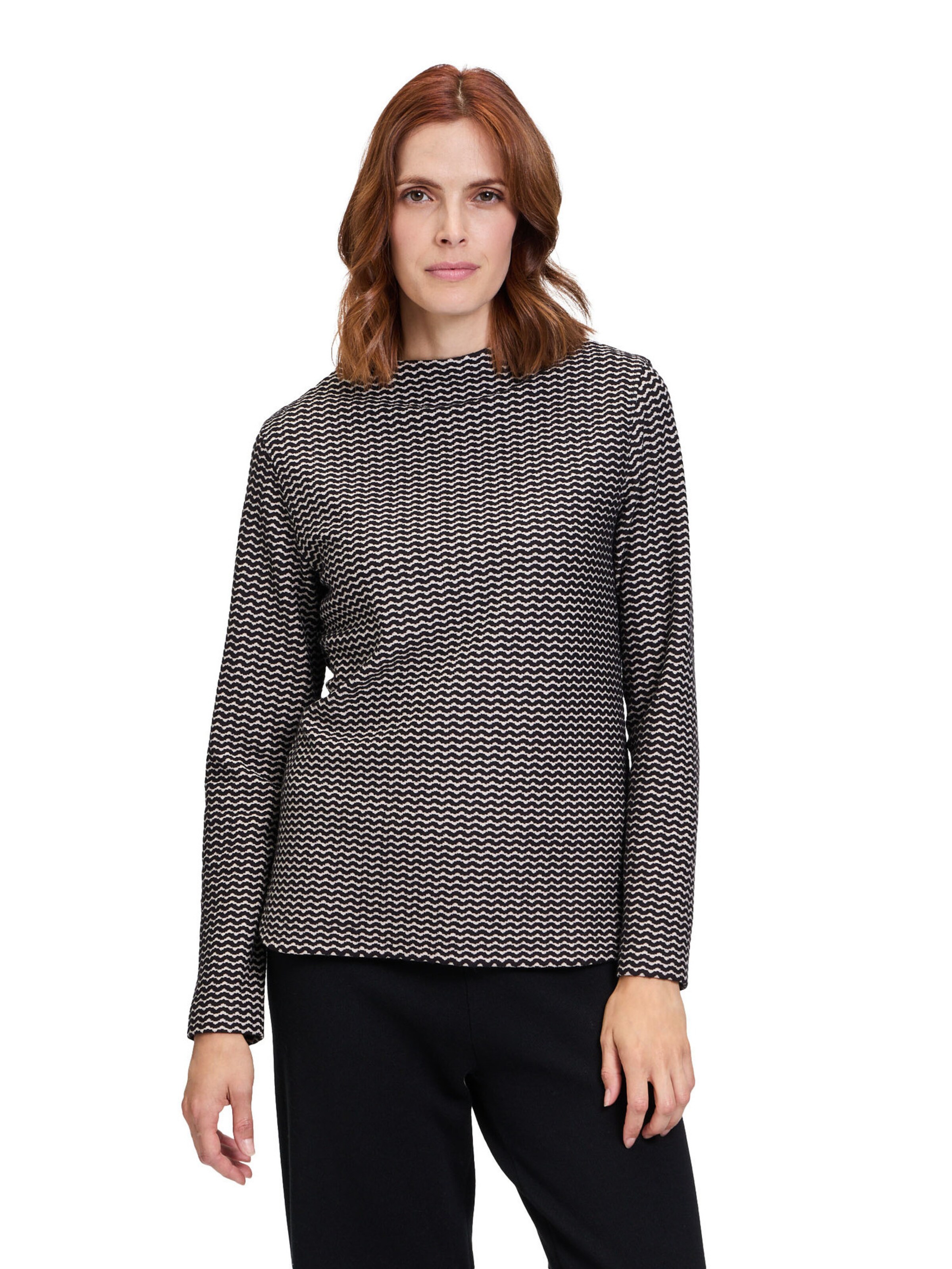 T-shirt Betty & Co en beige : devant