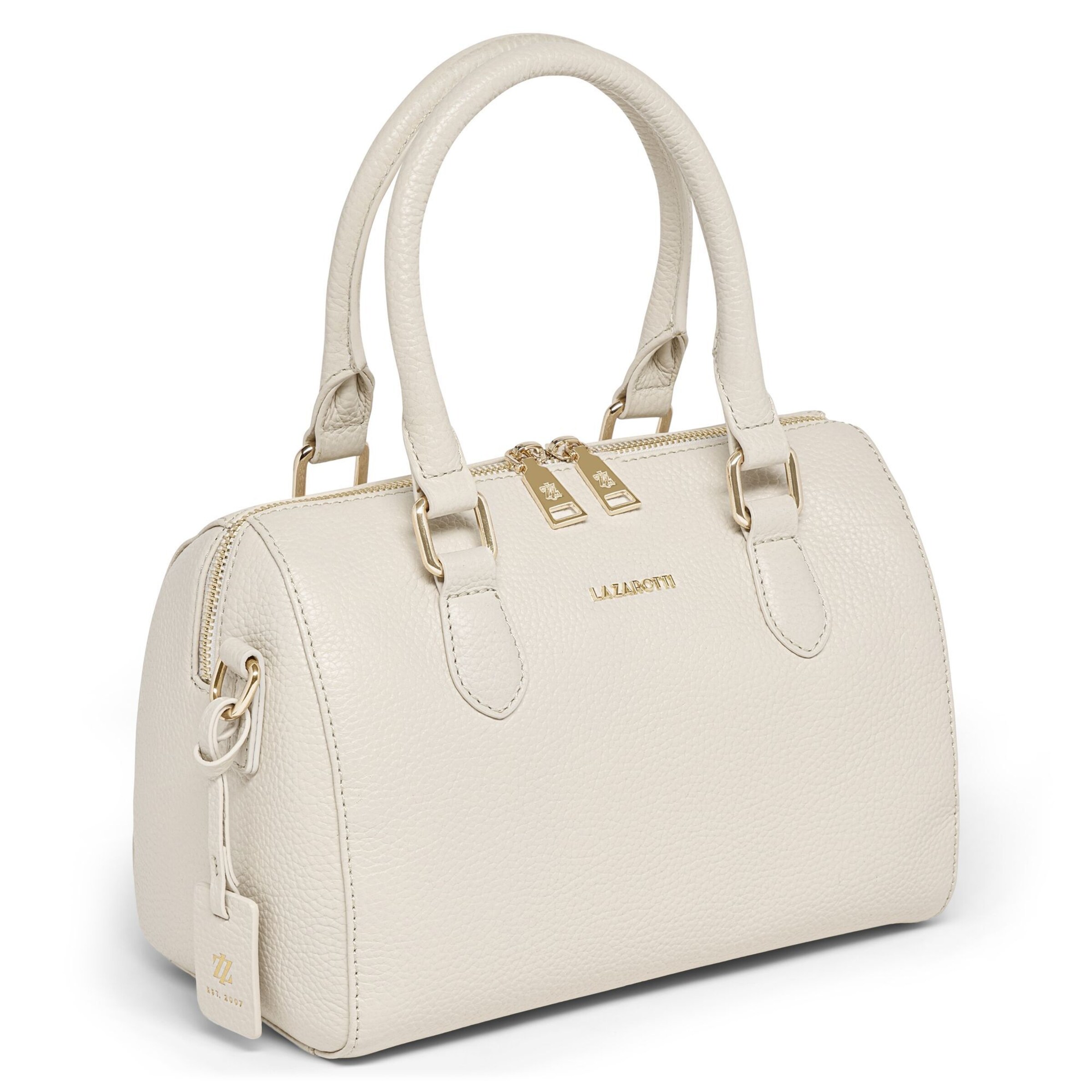 Borsa a mano 'Bologna' di Lazarotti in beige