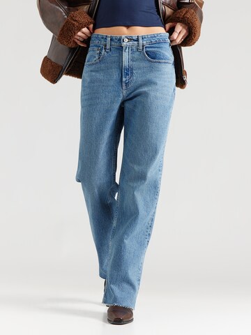 Abercrombie & Fitch Wide Leg Farkut värissä sininen: etupuoli