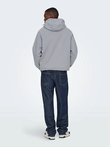 Only & Sons Jacke 'ONSSEAN' in Grau