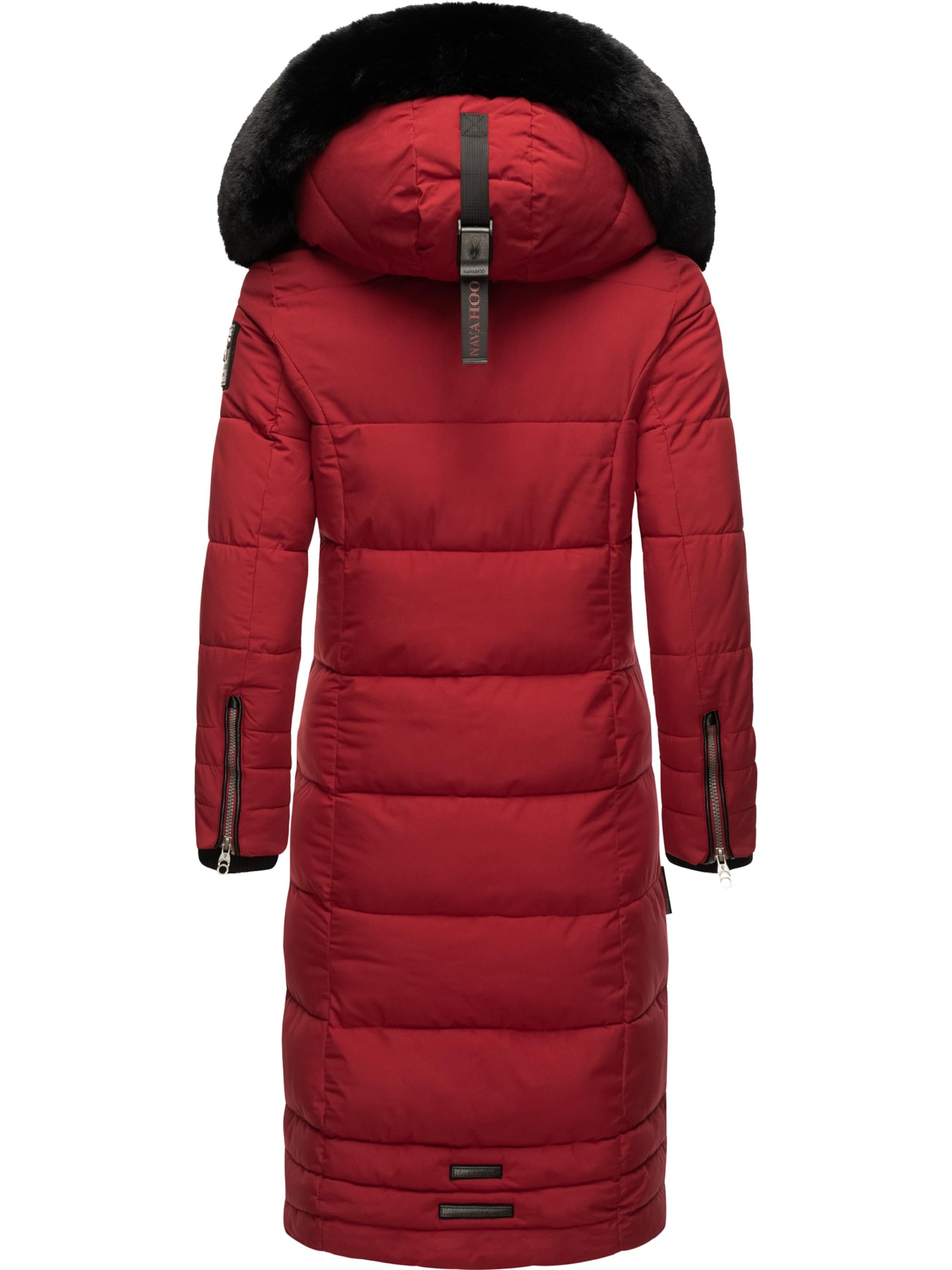Manteau d’hiver 'Fahmiyaa' NAVAHOO en rouge