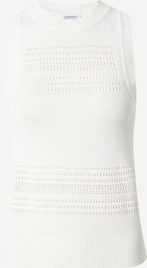 Pulover ESPRIT pe alb murdar, Vizualizare produs