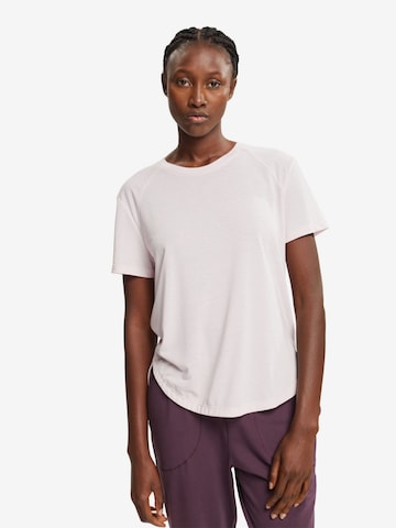 T-shirt ESPRIT en rose : devant