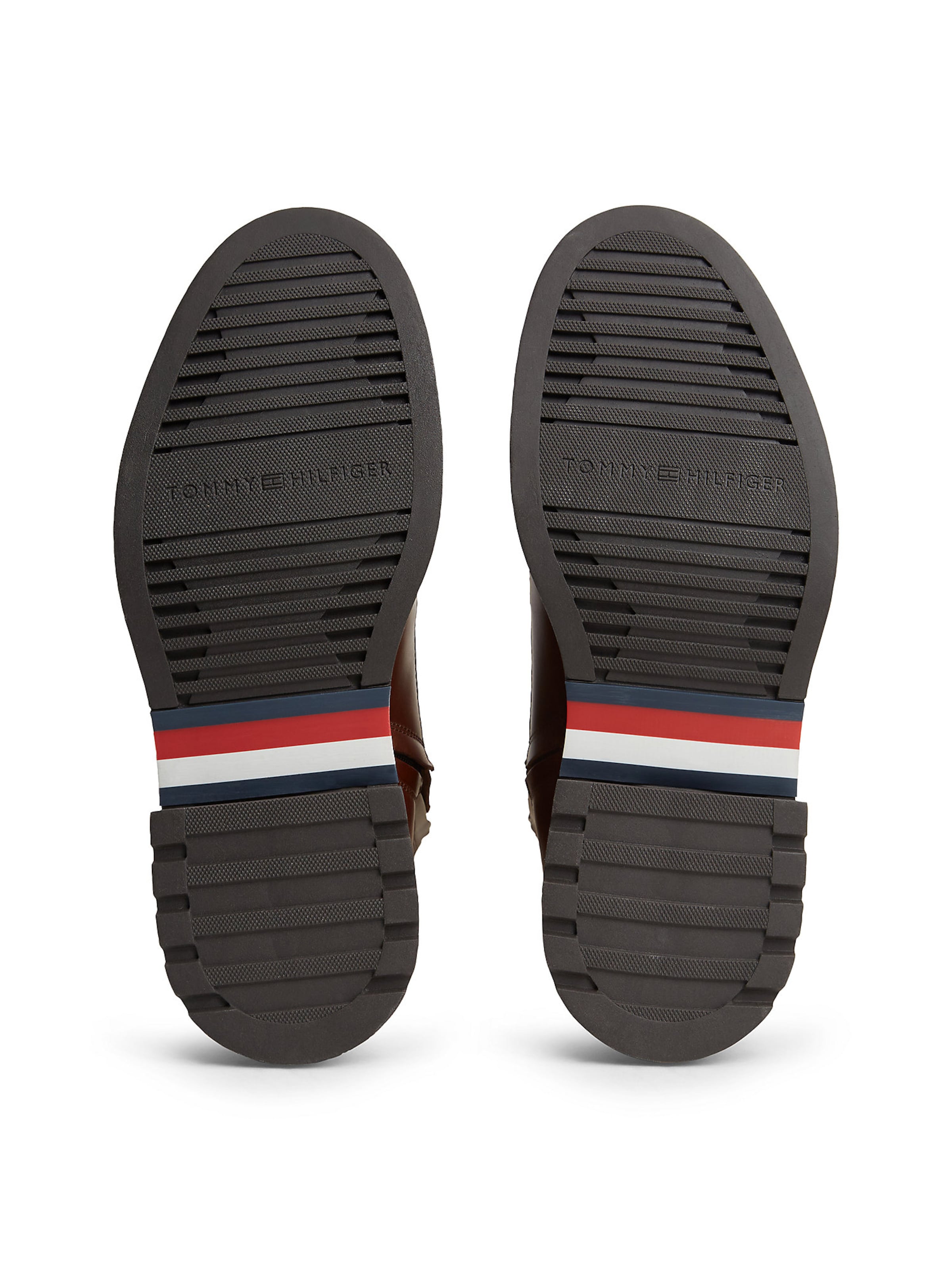 TOMMY HILFIGER Schnürboots in Braun