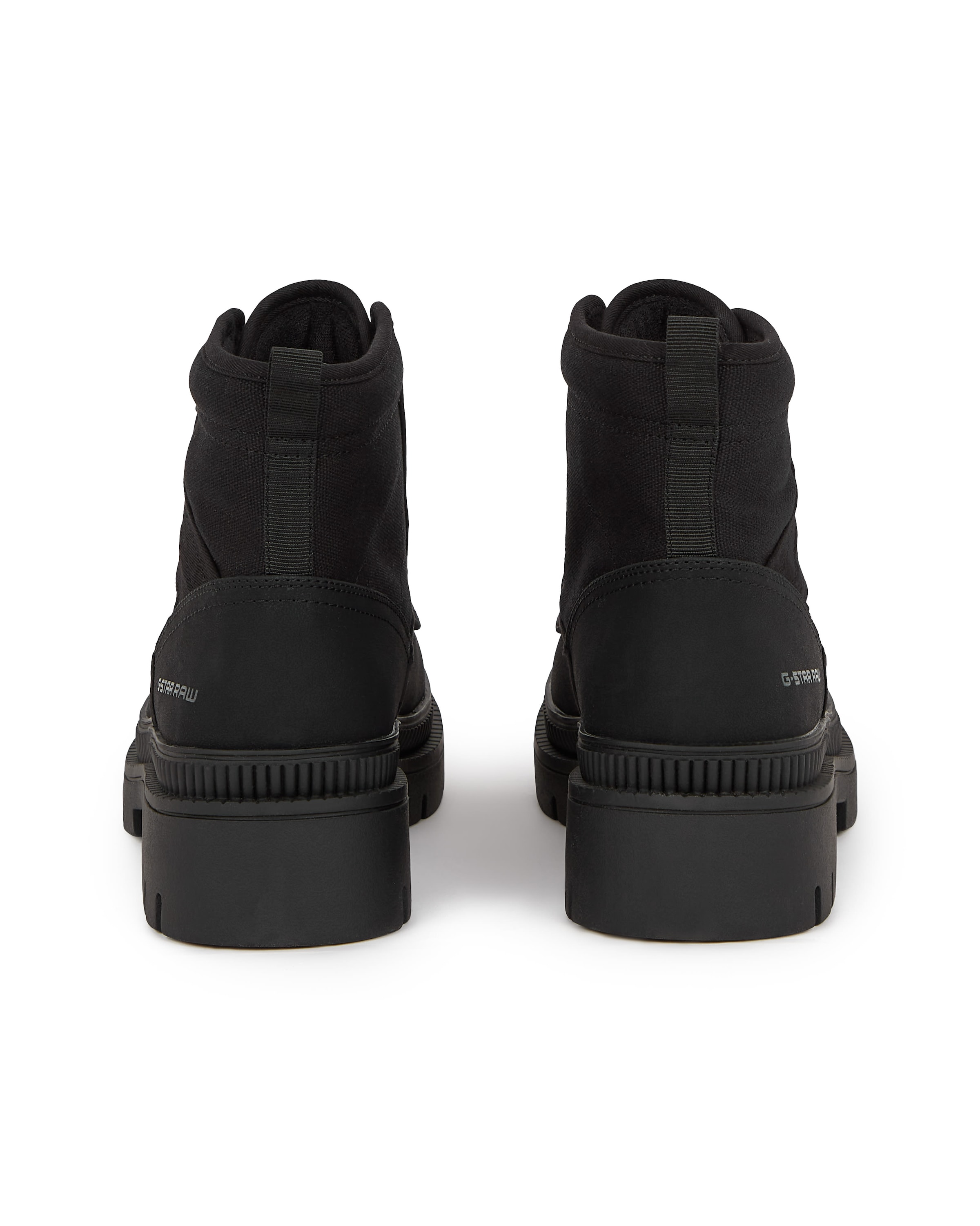 G-STAR Boot - 'Huntington Mid Biker Boots' in Schwarz