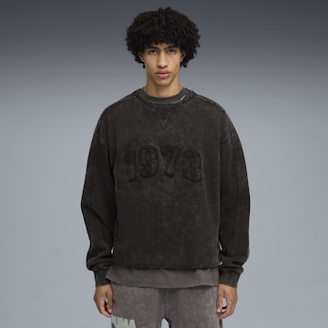 PUMA Sports sweatshirt 'Hoopocalypse' in Black: front