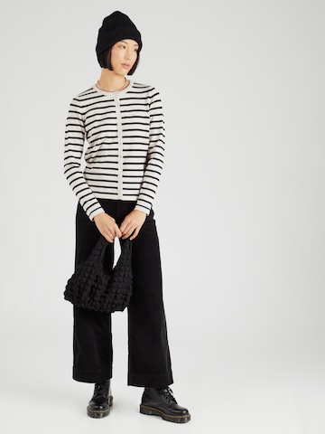 SAINT TROPEZ Gebreid vest 'Mila' in Grijs