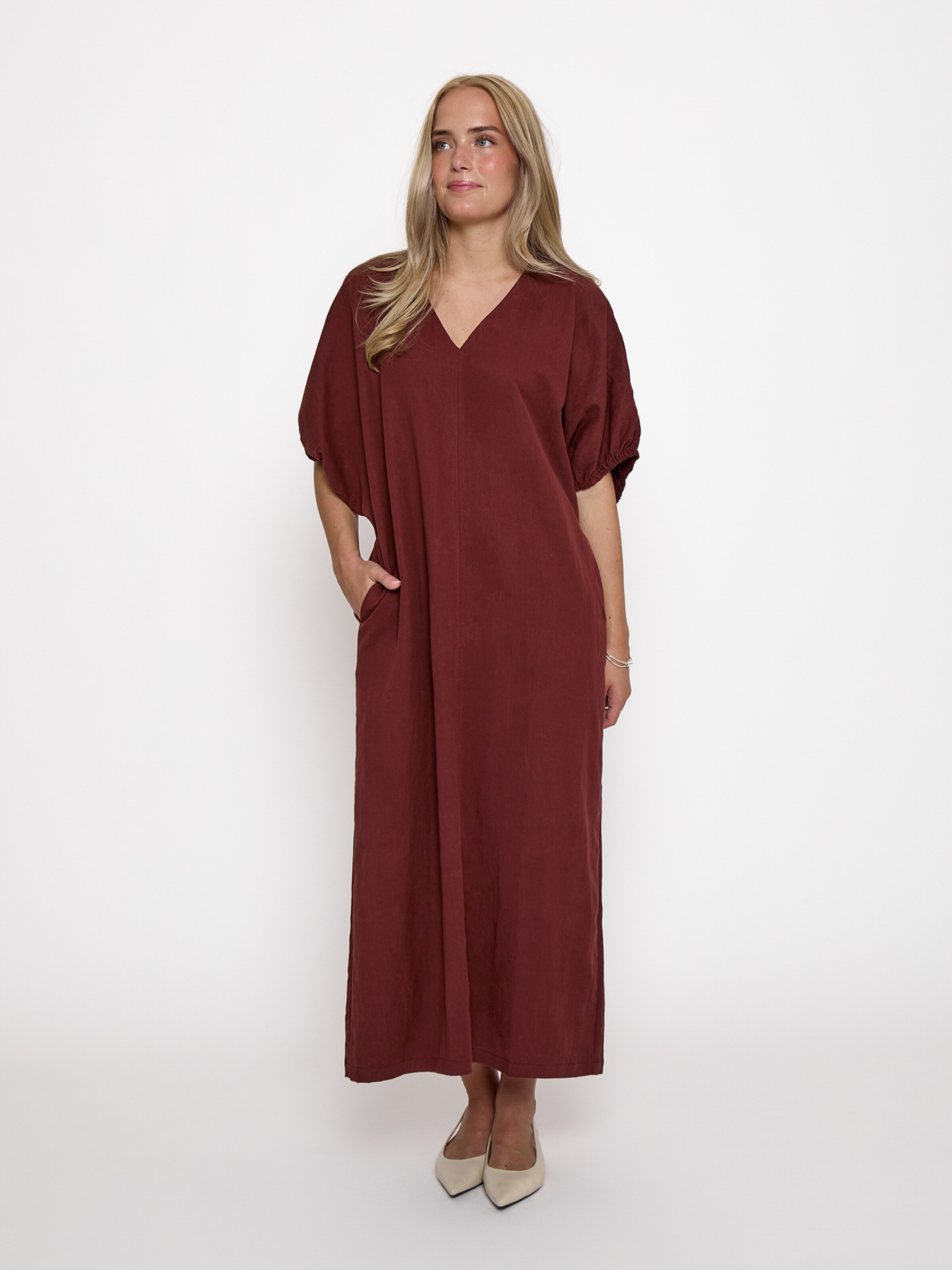 Peppercorn - Vestido 'Rebecca' en rojo: frente