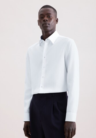 SEIDENSTICKER Slim fit Zakelijk overhemd in Wit: voorkant