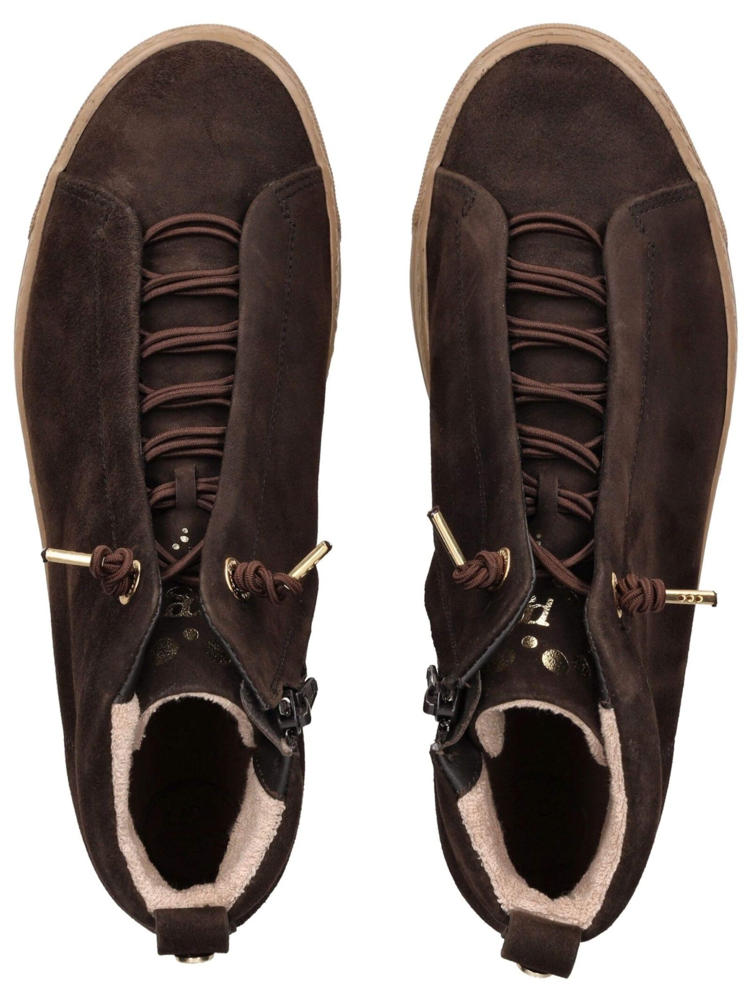 Sneaker alta di Paul Green in marrone