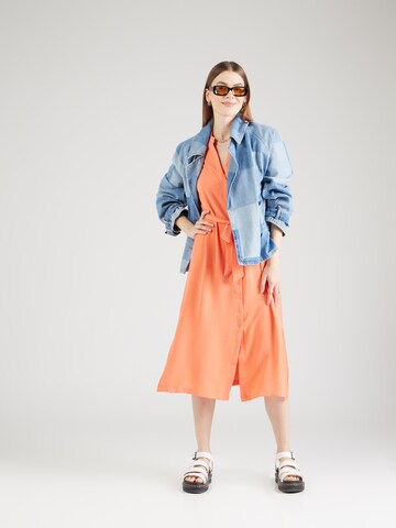 QS Blousejurk in Oranje
