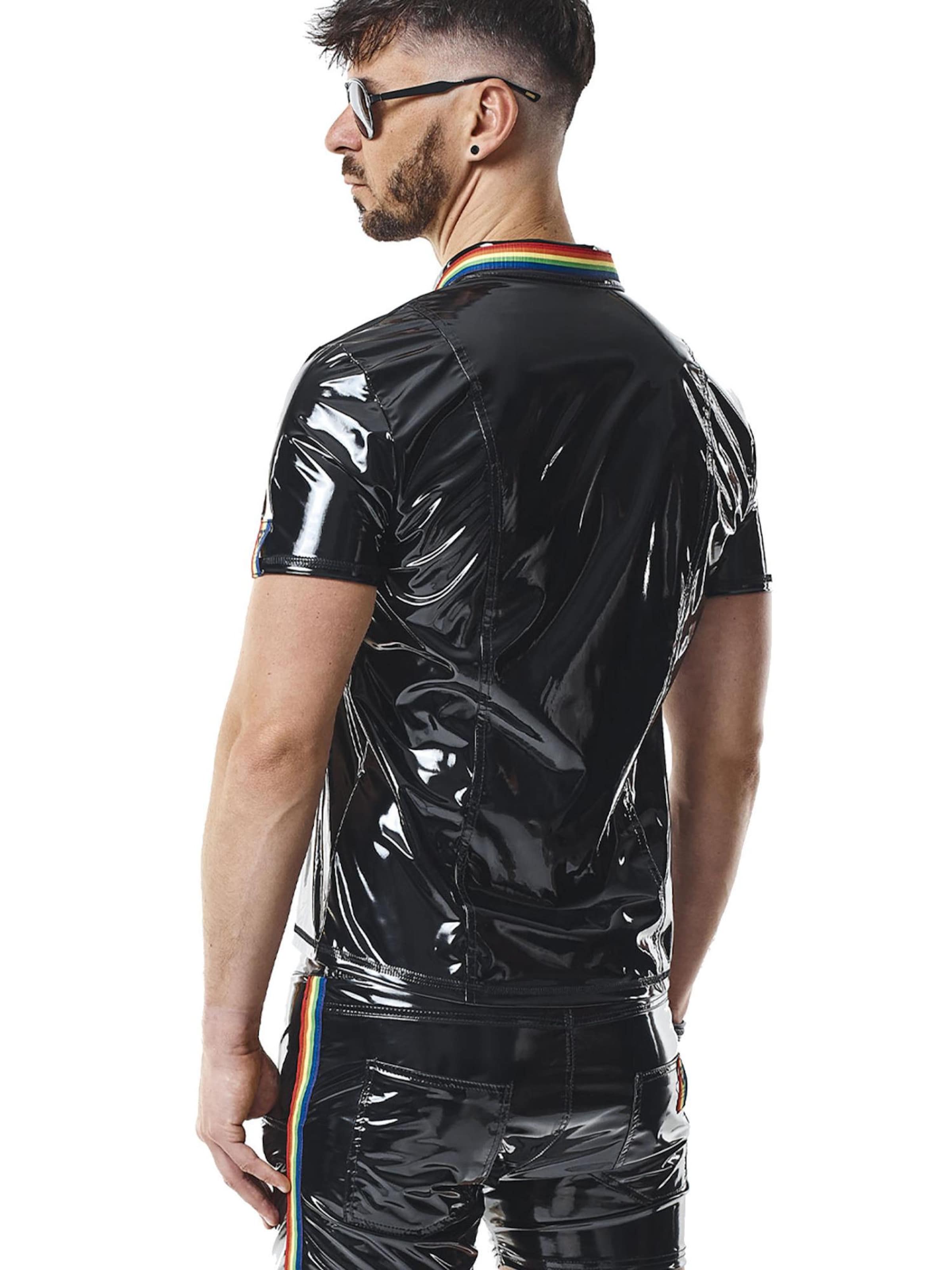 Regnes Fetish Planet Shirt 'Raffaele' in Black