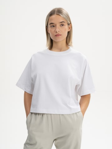 MELA T-shirt 'JOSHNA' i vit: framsida