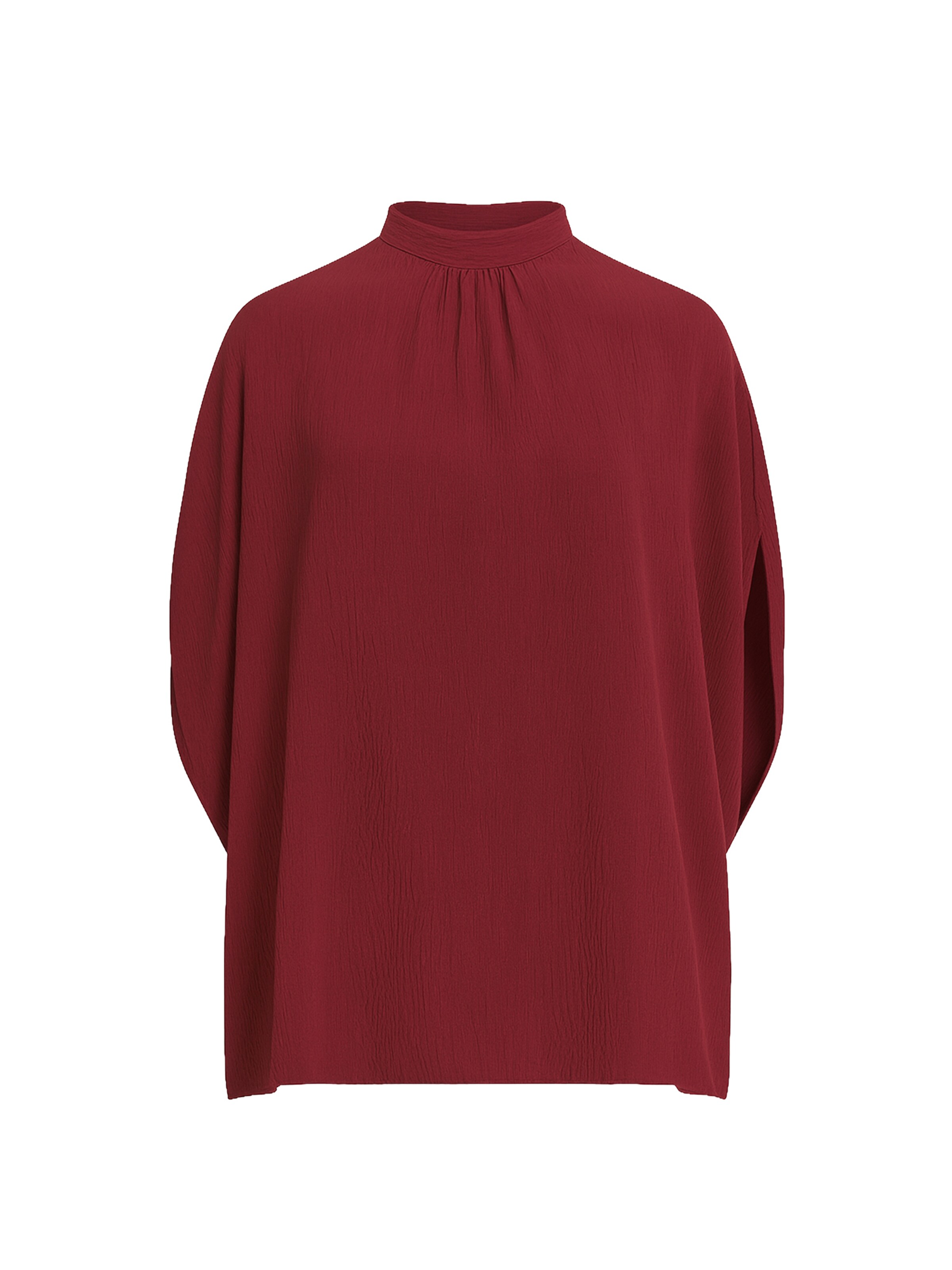 Chemisier Elara en rouge : devant