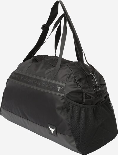 UNDER ARMOUR Sporttasche 'Project Rock' in schwarz / weiß, Produktansicht