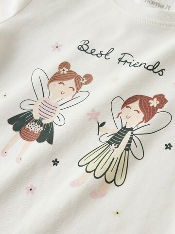 T-Shirt 'NMFVIX' NAME IT en blanc