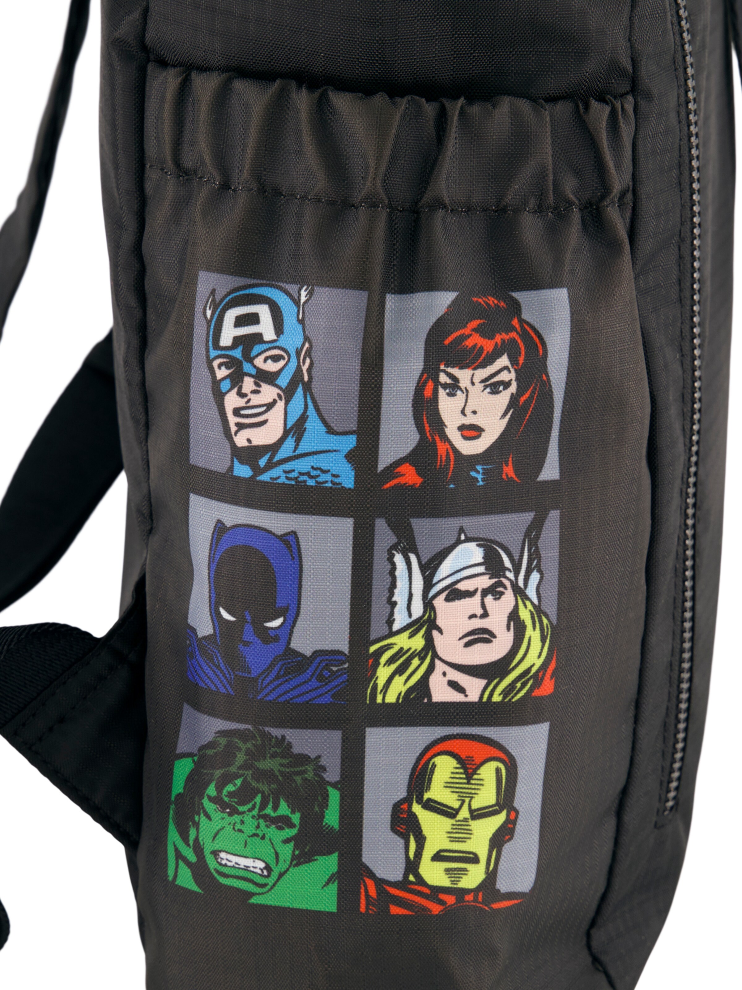 DISNEY Nahrbtnik 'Marvel Avengers' | črna barva