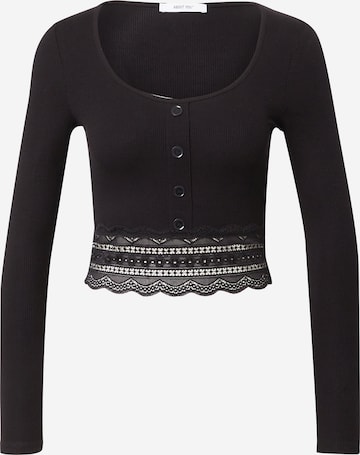 ABOUT YOU Shirt 'Ivana' in Schwarz: predná strana