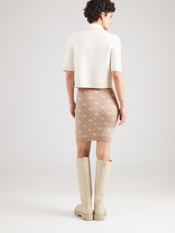 GUESS Sukňa 'SARAH' - Hnedá