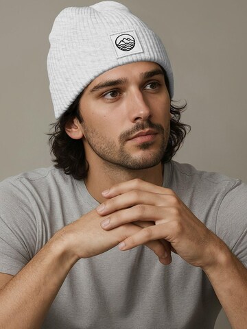 Neverless Beanie 'Mountain' in Grey