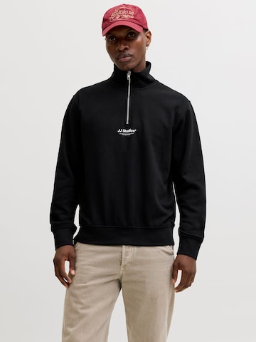 juoda JACK & JONES Megztinis be užsegimo 'JJESoho': priekis
