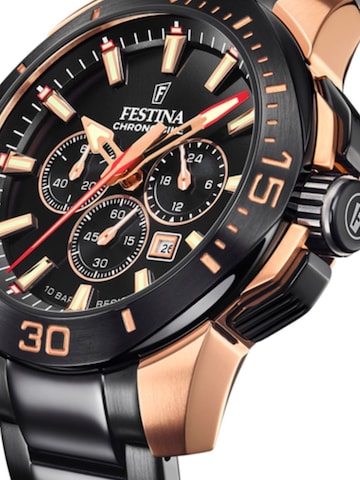 FESTINA Analogové hodinky 'Chronograph Special Edition' – černá