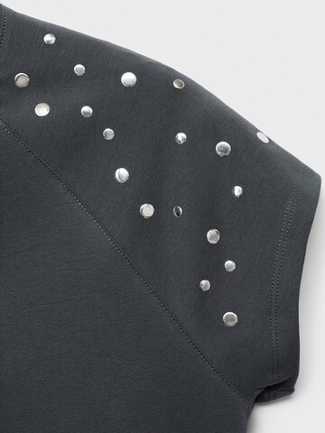 Tricou 'TACHI' de la MANGO pe gri