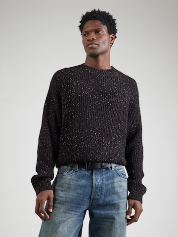 WEEKDAY Pullover 'Neps Amel' i sort: forside