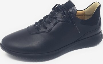 Hartjes Athletic Lace-Up Shoes in Black: front