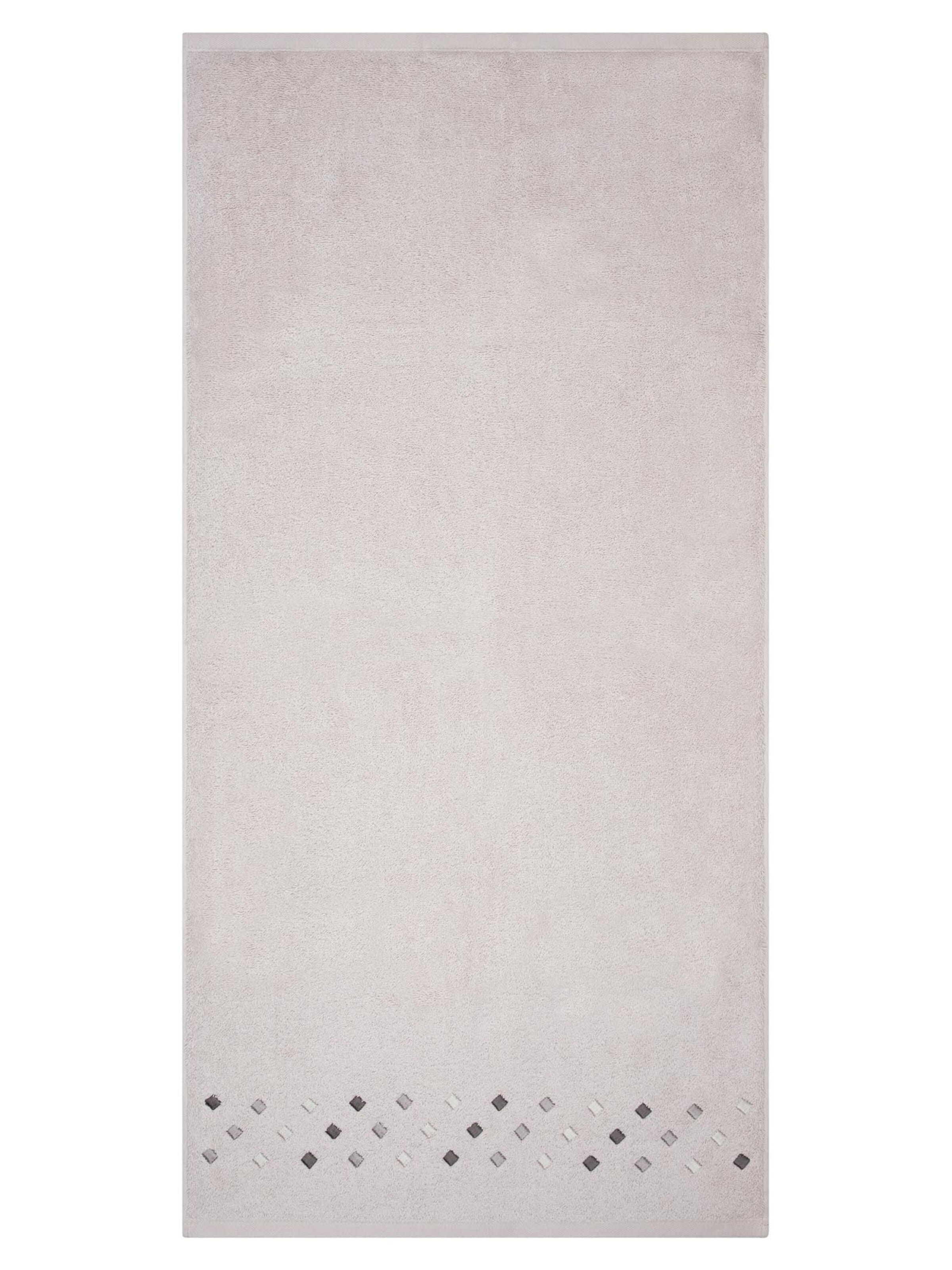 ROSS Towel 'Stoneline' in Grey