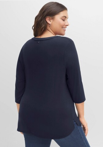 SHEEGO Bluse in Blau